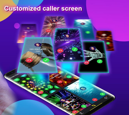 Phone Caller Screen - Color Call Flash Theme