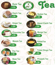 Tea Kings menu 1