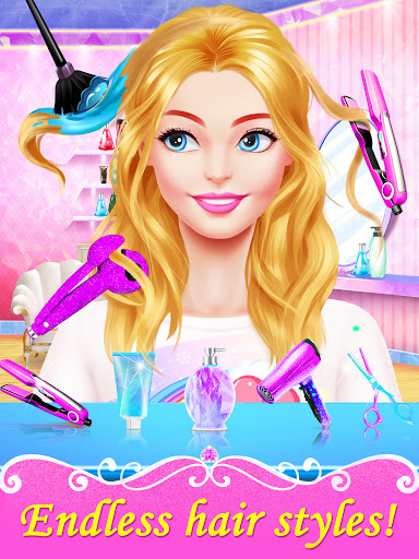 Screenshot Hair Nail Salon: Makeup Games