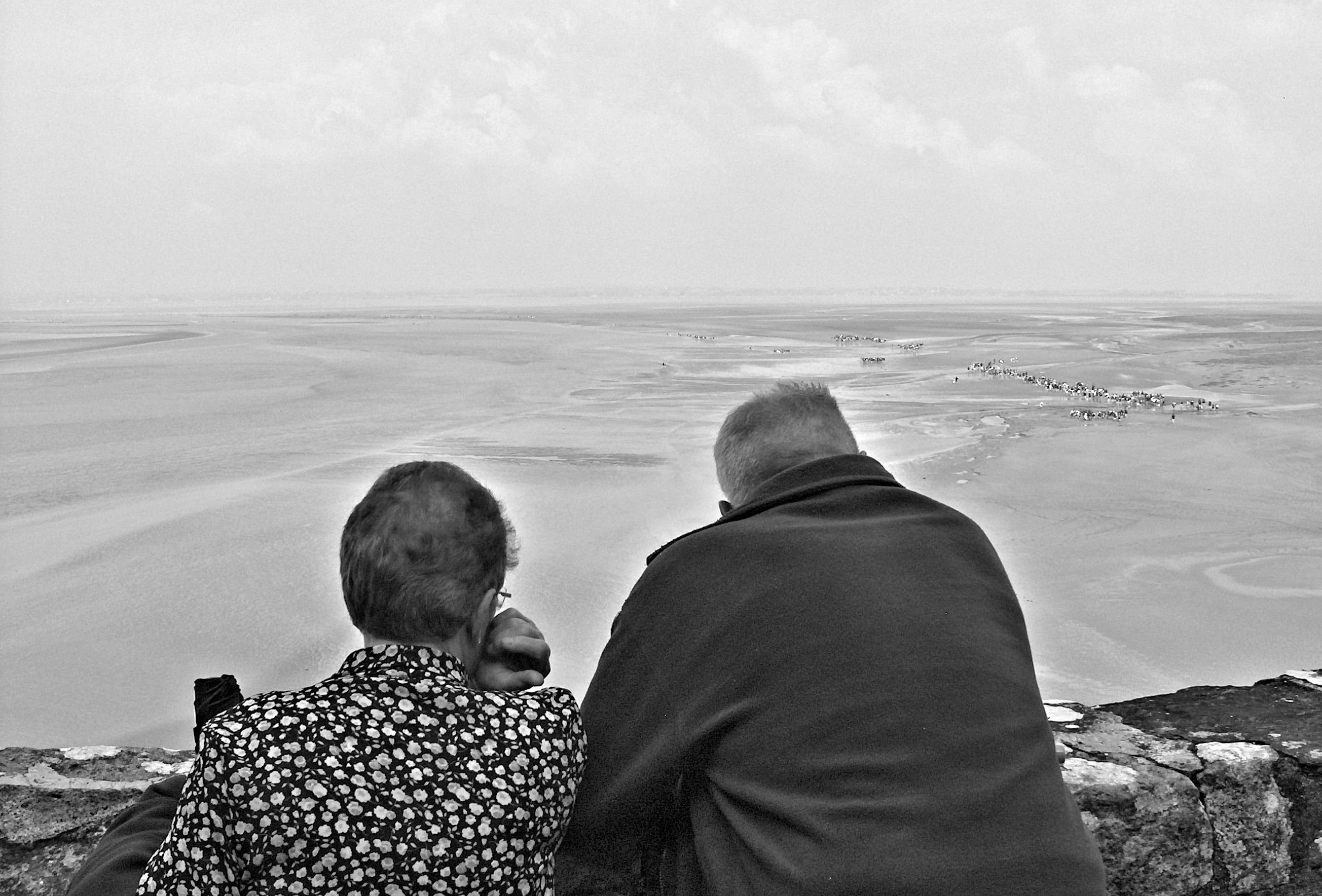 Bassa marea a Mont-Saint-Michel di Paolo_G