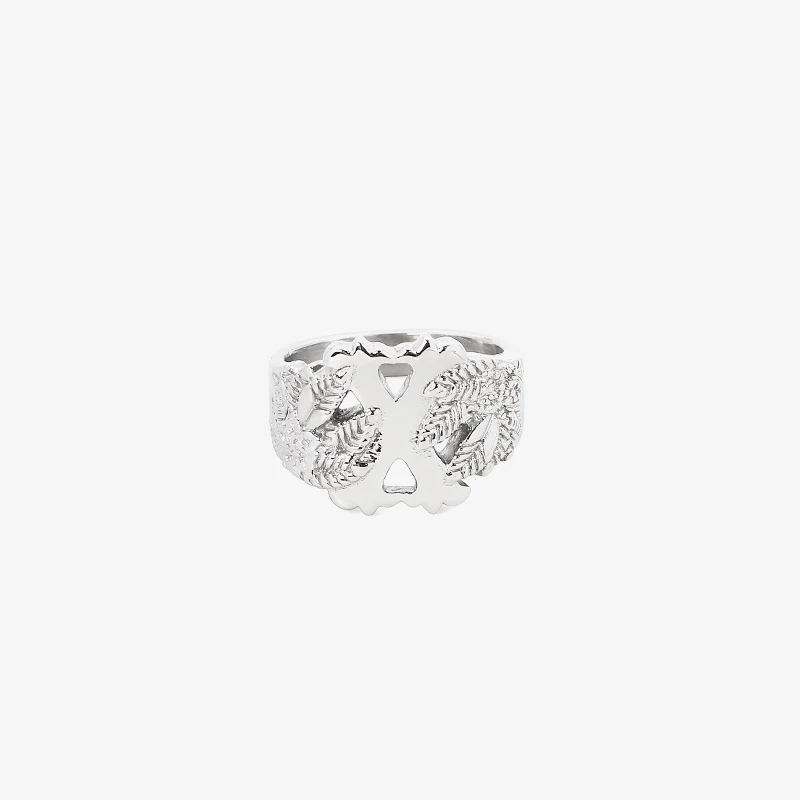 Design Sense Niche Titanium Stalen Ring Duurzame en stijlvolle ring voor dames en heren. Ideaal als cadeau. Tijdloos design en comfort.