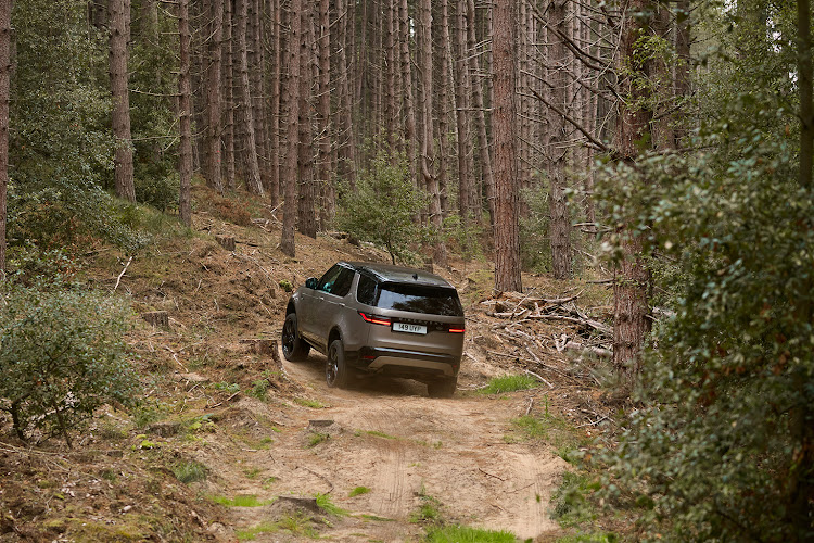 The Land Rover Discovery handles well off-road.