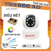 Camera Wifi Yoosee Ys - 2031 3.0Mp , Quay Đêm Có Màu, Xoay Theo Chuyển Động, Đàm Thoại