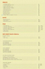 Midnight Rasoi menu 2