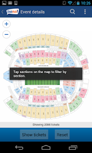 StubHub - Event tickets apk Review