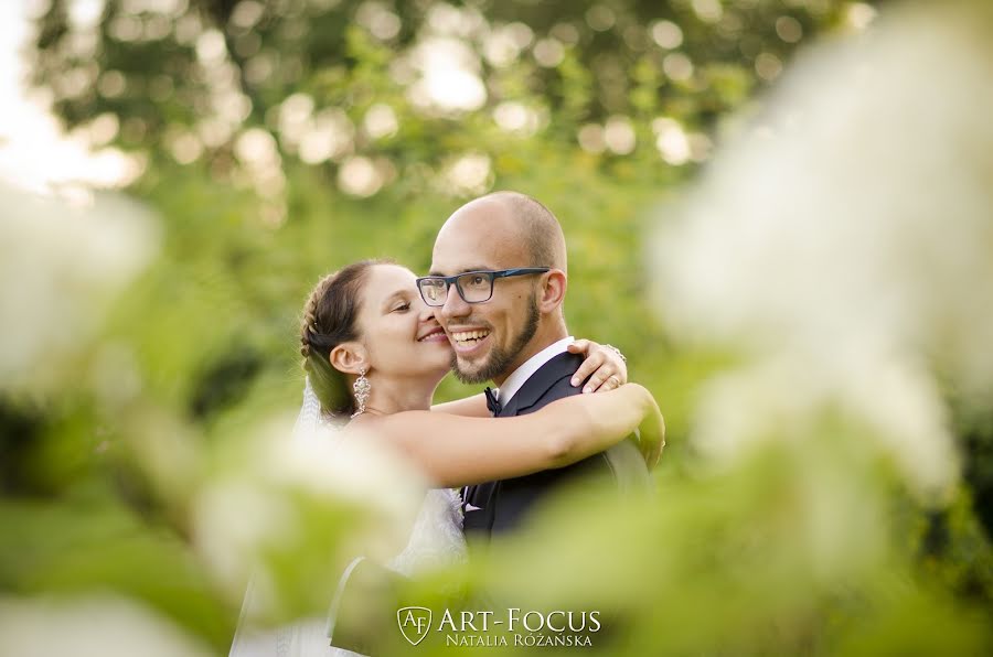 Wedding photographer Natalia Różańska (art-focus). Photo of 25 April 2019