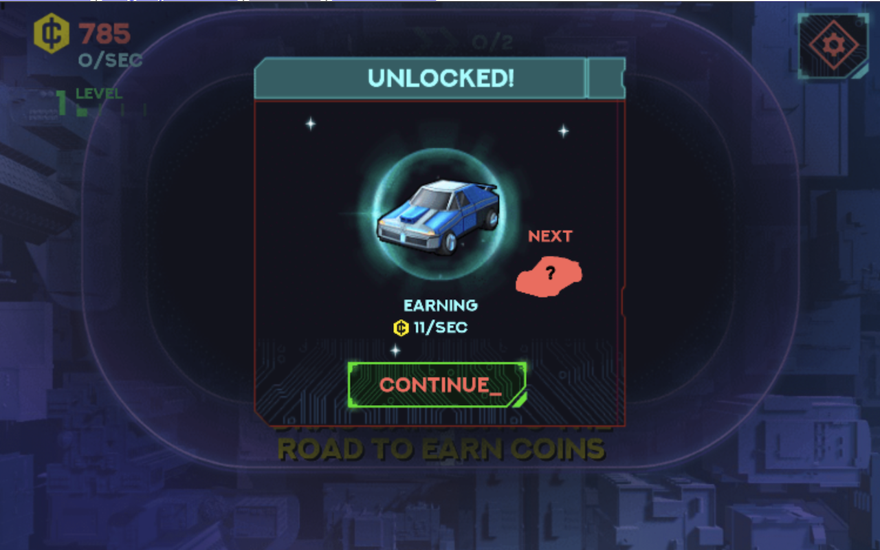 Merge Cyber Racers Game Chrome Extension Image 2