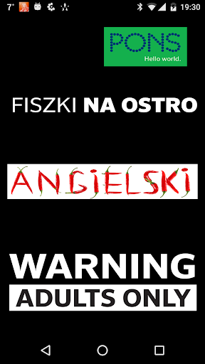 Fiszki na ostro - angielski