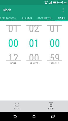 Screenshot HTC Clock