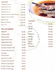 Shiraz Golden Restaurant menu 4