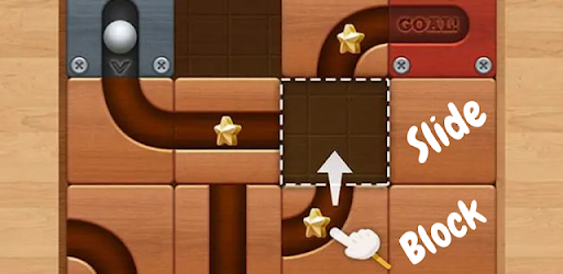 Rolling Ball Slide Puzzle Game