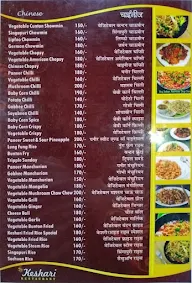 The Keshari Restaurant menu 2