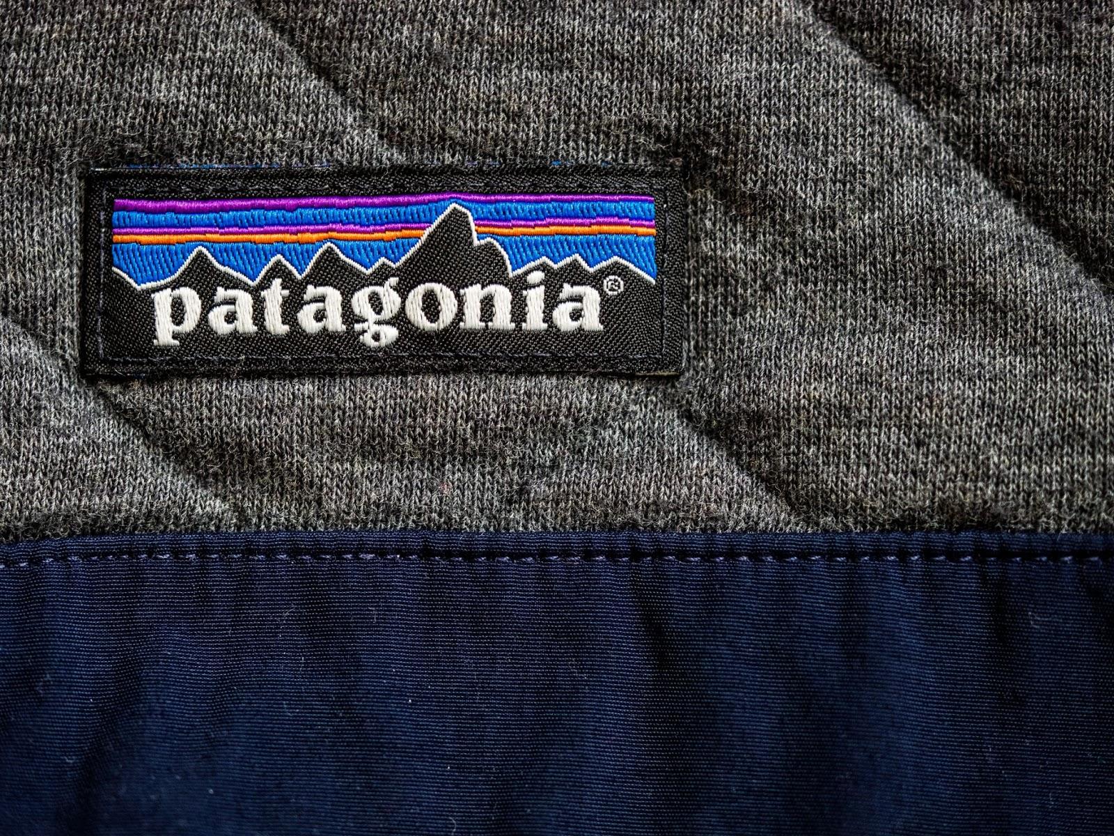 close-up Patagonia logo 