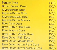 Tamil Nadu Dosa Corner menu 2