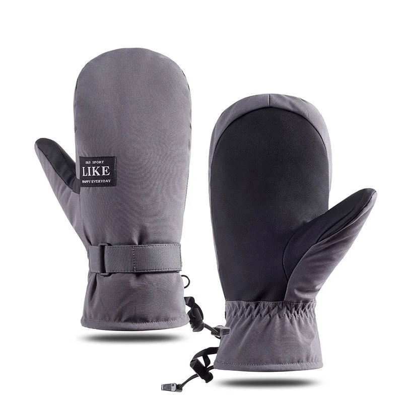 Guantes ciclismo gruesos a prueba viento y frío con pantalla táctil, ideales para mantener manos cálidas y controlar dispositivos.
