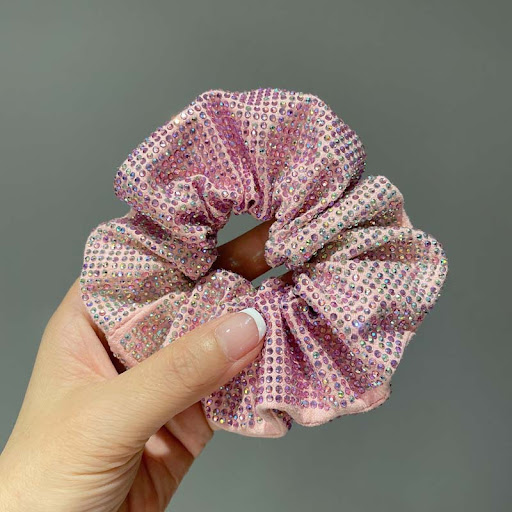 Title 1, Polka Dot Hot Rhinestone Hairpin Large Intestin...