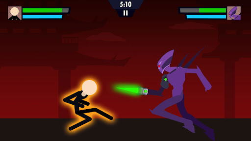 Screenshot Super Stickman Fighting Battle