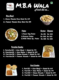 Mba Wala menu 4