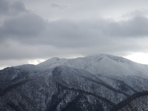 雨乞岳アップ（手前はタイジョウ）