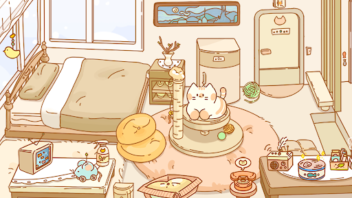 Screenshot Cat Hotel: Cute Healing Tycoon