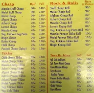 Sardarji Chaap Wale menu 1