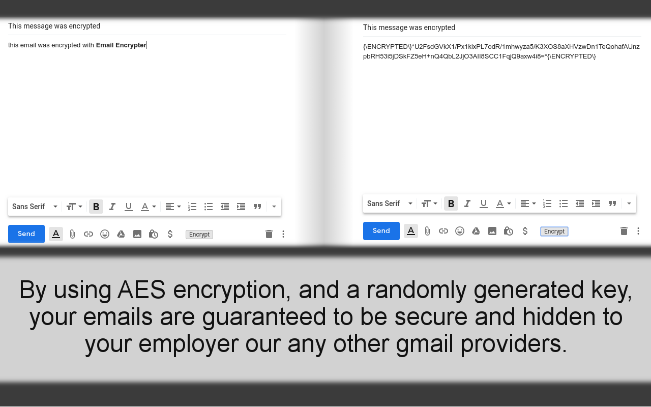 Gmail Encrypter Preview image 4