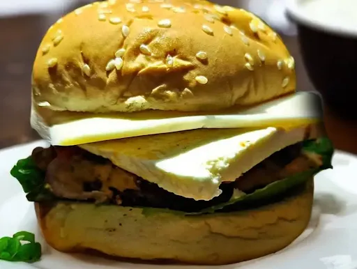 Paneer & Cheese Grilled Burger