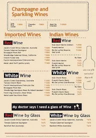 Norenj Wine Dine & Fresh Beer Cafe menu 4