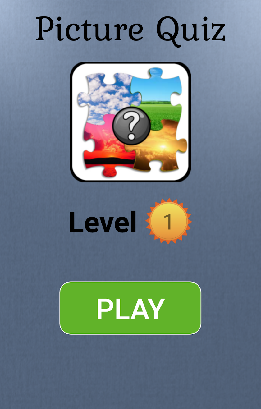 4 Picture Quiz Screen 1
