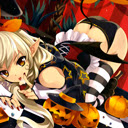 Cute ecchi halloween girl 1280x720 Chrome extension download