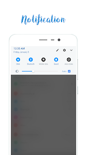 Lucid white EMUI 5 Theme - náhled