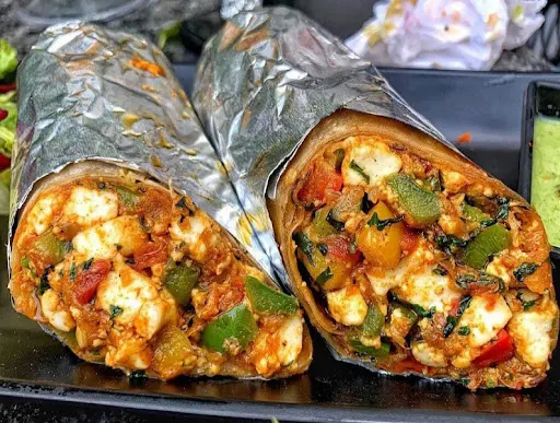 Paneer Bhurji Roll