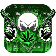 Gun Weed Ghost Keyboard  Icon