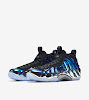 air foamposite one blue mirror