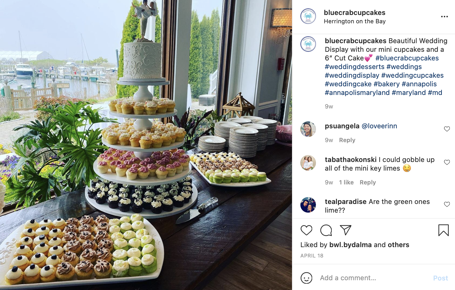 a custom dessert table for small weddings