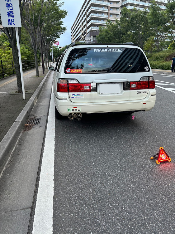 ステージアのレッカー・入院・センサー故障・黒煙に関するカスタム事例の投稿画像1枚目