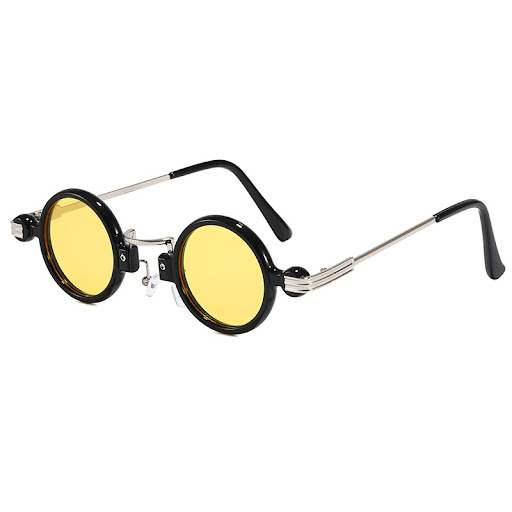 Title 9, Steampunk New Sunglasses Retro Fashion Round Cl...