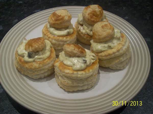 Chicken + Mushroom Vol-au-vents_image