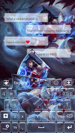 Ahri LoL Keyboard