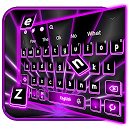 Baixar Neon Purple Keyboard Instalar Mais recente APK Downloader