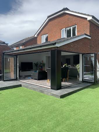 Double bifold installation  album cover