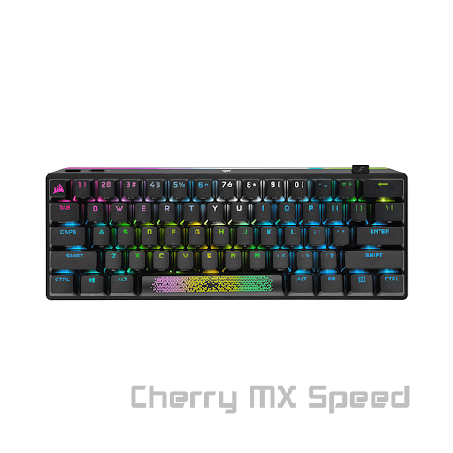 Bàn phím cơ Corsair K70 Pro Mini Wireless (Cherry MX Speed Switch) (Đen)