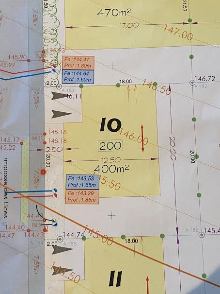 Vente terrain  400 m² à Bréal-sous-Vitré (35370), 29 396 €