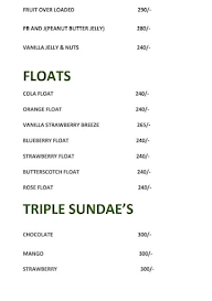 The Greek Loukoumades menu 1