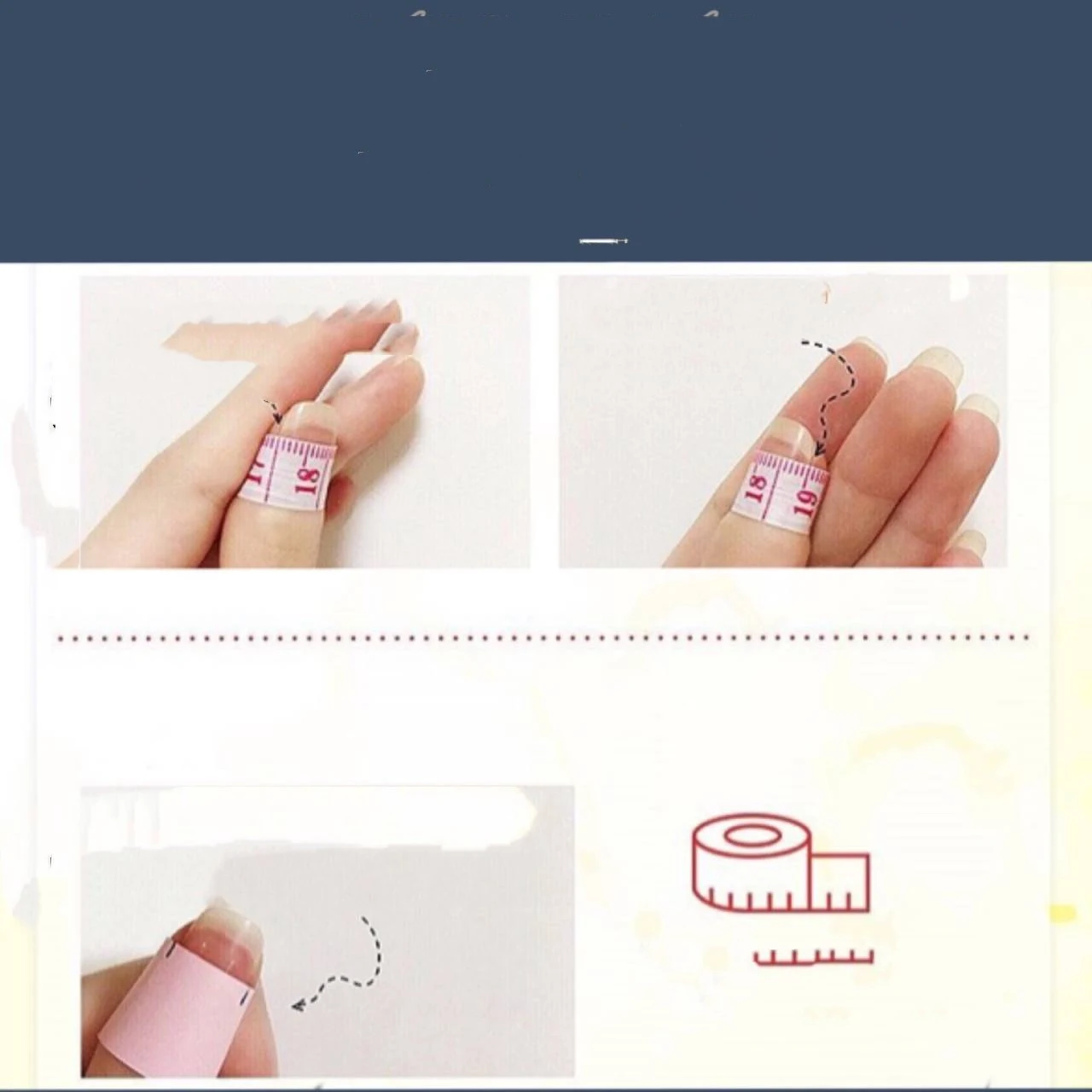 Title 1, Unhas postiças champanhe com adstringência, sof...