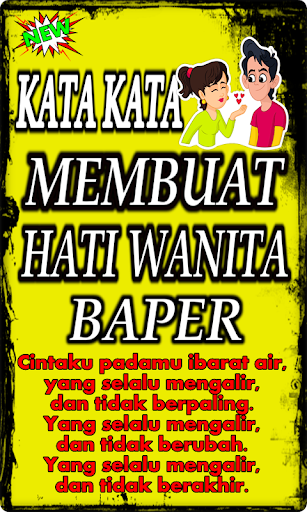 kata kata bikin hati wanita baper