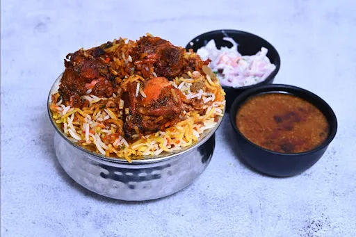 Tandoori Chicken Dum Biryani