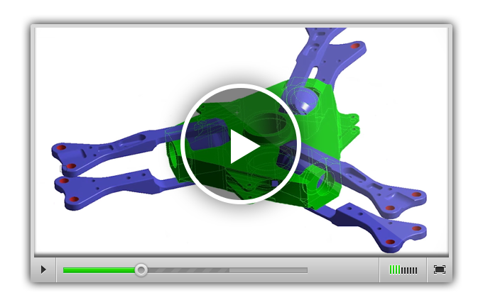 ANSYS Mechanical has built-in topology optimization so engineers can easily determine where material can be removed for effective lightweighting of components.