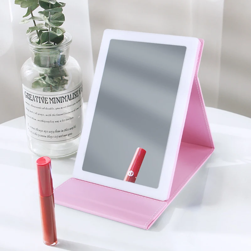 Title 3, Draagbare Make-up Spiegel met LED Verlichting O...