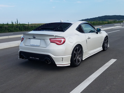 高質 モデリスタ トランクスポイラサイド 86 外装 エアロパーツ Hlt No